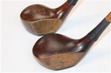 Two (2) Wood Shaft Woods Hoy Lake Brassie Circa 1925 & Circa 1925 Unmarked Spoon