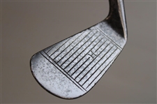 Three (3) Wood Shaft Irons Thistle Mid Iron, AMPCO Mid Iron & Walter Hagen Mashie 