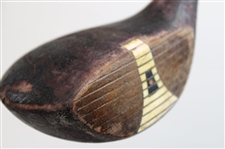 Three (3) Fancy Face Woods LH Spalding 3 Wood, R.T. Jones Spalding 2 Wood & Co-ordinator Brassie