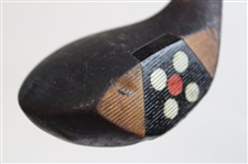 Three (3) Fancy Face Woods LH Spalding 3 Wood, R.T. Jones Spalding 2 Wood & Co-ordinator Brassie
