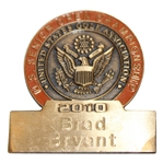 Brad Bryant’s 2010 US Senior Open at Sahalee Contestant Badge