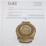 Brad Bryant’s Runner-Up 2006 Senior PGA Championship at Oak Tree Contestant Badge