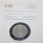 Brad Bryant’s 1995 Open Championship at St. Andrews Player Badge