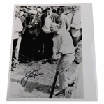 Jack Nicklaus Signed 1970 St. Andrews UPI Wire Photo - July 7th JSA ALOA