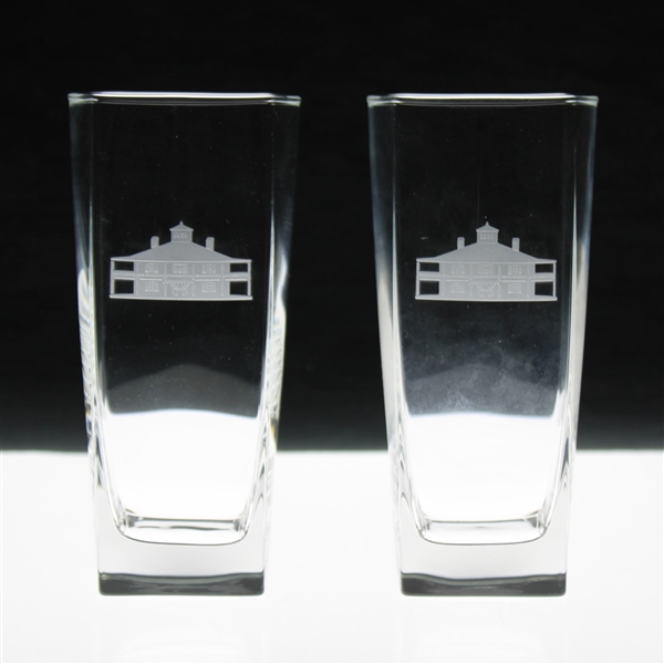 Pair of Augusta National Golf Club Clubhouse Drinking Glasses