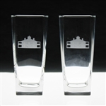 Pair of Augusta National Golf Club Clubhouse Drinking Glasses