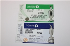 Four (4) The Open Championship Tickets 2014 Tuesday, 2019 Wednesday, 2012 Friday,2012 Weekly Clubhouse