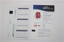 Five (5) The Open Championship Tickets - 2009, 2010, 2012 & 2019 (x2)