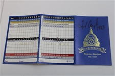 Fred Couples Signed Congressional Country Club Scorecard Inscribed '1983' JSA ALOA