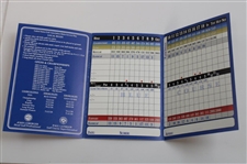 Fred Couples Signed Congressional Country Club Scorecard Inscribed '1983' JSA ALOA