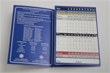 Fred Couples Signed Congressional Country Club Scorecard Inscribed '1983' JSA ALOA
