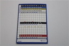 Fred Couples Signed Congressional Country Club Scorecard Inscribed '1983' JSA ALOA
