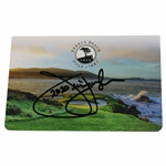 Jim Furyk Signed Pebble Beach Scorecard Inscribed 2020 JSA ALOA