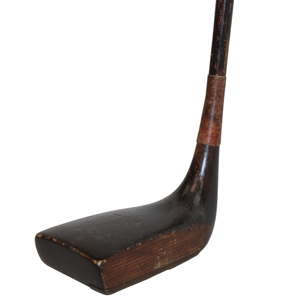 Classic Gassiat Style "Grand Piano" Putter with R Forgan Head Stamp