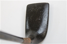 Classic Gassiat Style Grand Piano Putter with 'R Forgan' Head Stamp