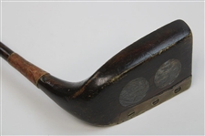 Classic Gassiat Style Grand Piano Putter with 'R Forgan' Head Stamp
