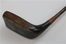 Classic Gassiat Style Grand Piano Putter with 'R Forgan' Head Stamp