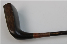 Classic Gassiat Style Grand Piano Putter with 'R Forgan' Head Stamp