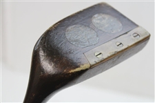 Classic Gassiat Style Grand Piano Putter with 'R Forgan' Head Stamp