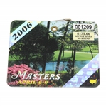 2006 Masters Tournament SERIES Badge #Q01209 - Phil Mickelson Winner