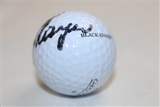 Gary Player Signed Black Knight Logo 4 Golf Ball JSA #AQ58718