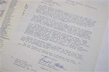 Signed Contracts, TV Release Forms, Participation & other for 1989 Ins. Youth Classic