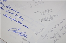 Signed Contracts, TV Release Forms, Participation & other for 1989 Ins. Youth Classic