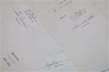 Signed Contracts, TV Release Forms, Participation & other for 1989 Ins. Youth Classic