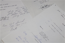 Signed Contracts, TV Release Forms, Participation & other for 1989 Ins. Youth Classic