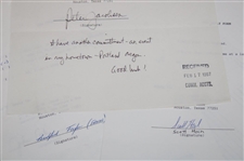 Signed Contracts, TV Release Forms, Participation & other for 1989 Ins. Youth Classic