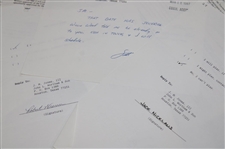 Signed Contracts, TV Release Forms, Participation & other for 1989 Ins. Youth Classic
