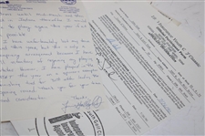Signed Contracts, TV Release Forms, Participation & other for 1989 Ins. Youth Classic