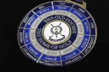 Old Course St. Andrews Links Hole Name/Yardage/Par Metal Bag Tag New in Original Package