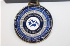 Old Course St. Andrews Links Hole Name/Yardage/Par Metal Bag Tag New in Original Package