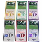 1999 Ryder Cup At The Country Club Full Ticket Set