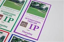 1999 Ryder Cup At The Country Club Full Ticket Set