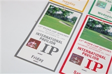 1999 Ryder Cup At The Country Club Full Ticket Set