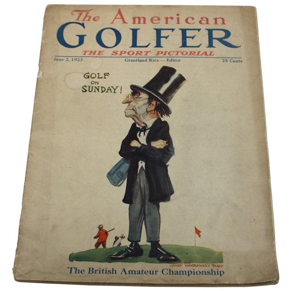 1923 The American Golfer Magazine - June 2nd