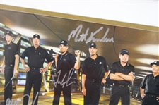 Trevino, Couples, Kuchar, Price, Love, & Snedeker Signed Bridgestone Golf Framed Photo JSA ALOA
