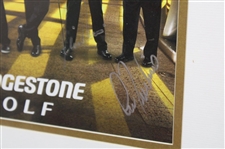 Trevino, Couples, Kuchar, Price, Love, & Snedeker Signed Bridgestone Golf Framed Photo JSA ALOA