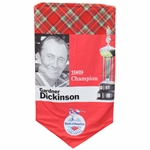 Bank of America Colonial 1969 Champion Gardner Dickinson Large Course Flown Banner
