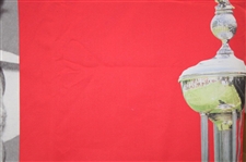 Bank of America Colonial 1948 Champion Clayton Heafner Large Course Flown Banner