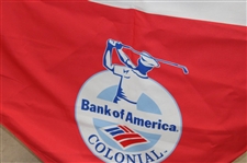 Bank of America Colonial 1948 Champion Clayton Heafner Large Course Flown Banner