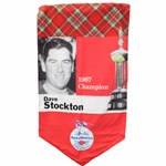 Bank of America Colonial 1967 Champion Dave Stockton Large Course Flown Banner