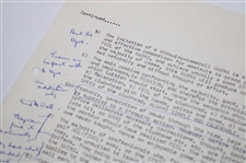 Henry Cotton Signed Typed Response to Les Bolland - August 1, 1980 JSA ALOA