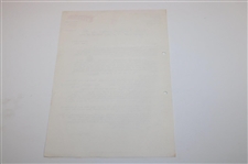 Henry Cotton Signed Typed Response to Les Bolland - August 1, 1980 JSA ALOA