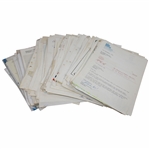 Large Grouping of World-Wide Responses & Correspondence to Les Bolland Re. Head Golf Pro Positions