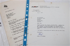 Large Grouping of World-Wide Responses & Correspondence to Les Bolland Re. Head Golf Pro Positions