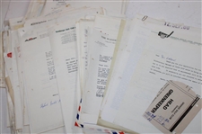 Large Grouping of World-Wide Responses & Correspondence to Les Bolland Re. Head Golf Pro Positions
