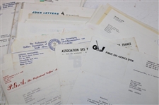 Large Grouping of World-Wide Responses & Correspondence to Les Bolland Re. Head Golf Pro Positions